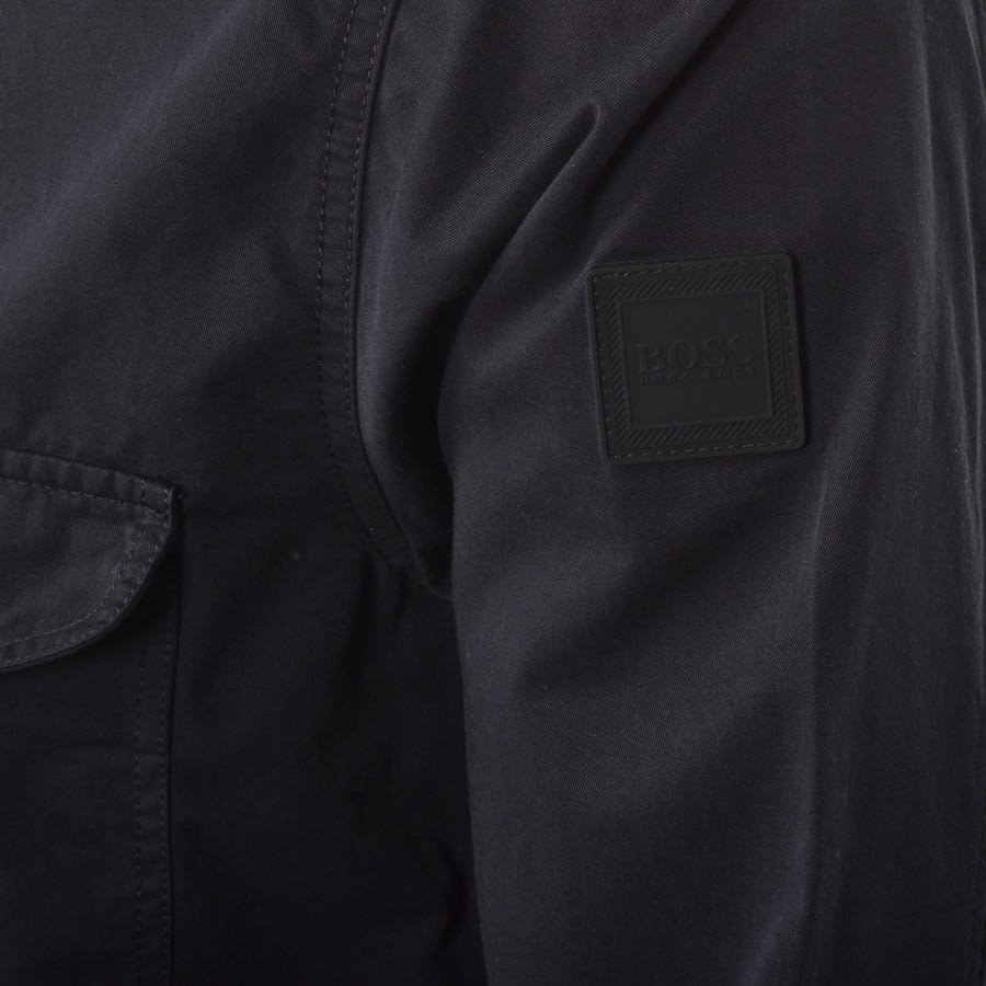 Alternative Image for ProductBOSS Lovel Zip 7 Overshirt Jacket Black3